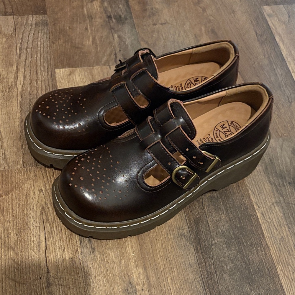 Brown Mary Jane Shoes